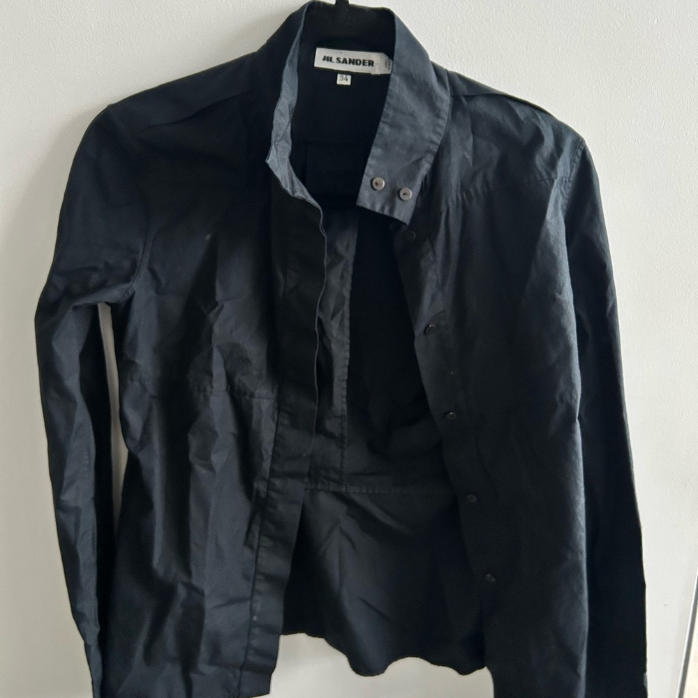 Jil Sander Black button up